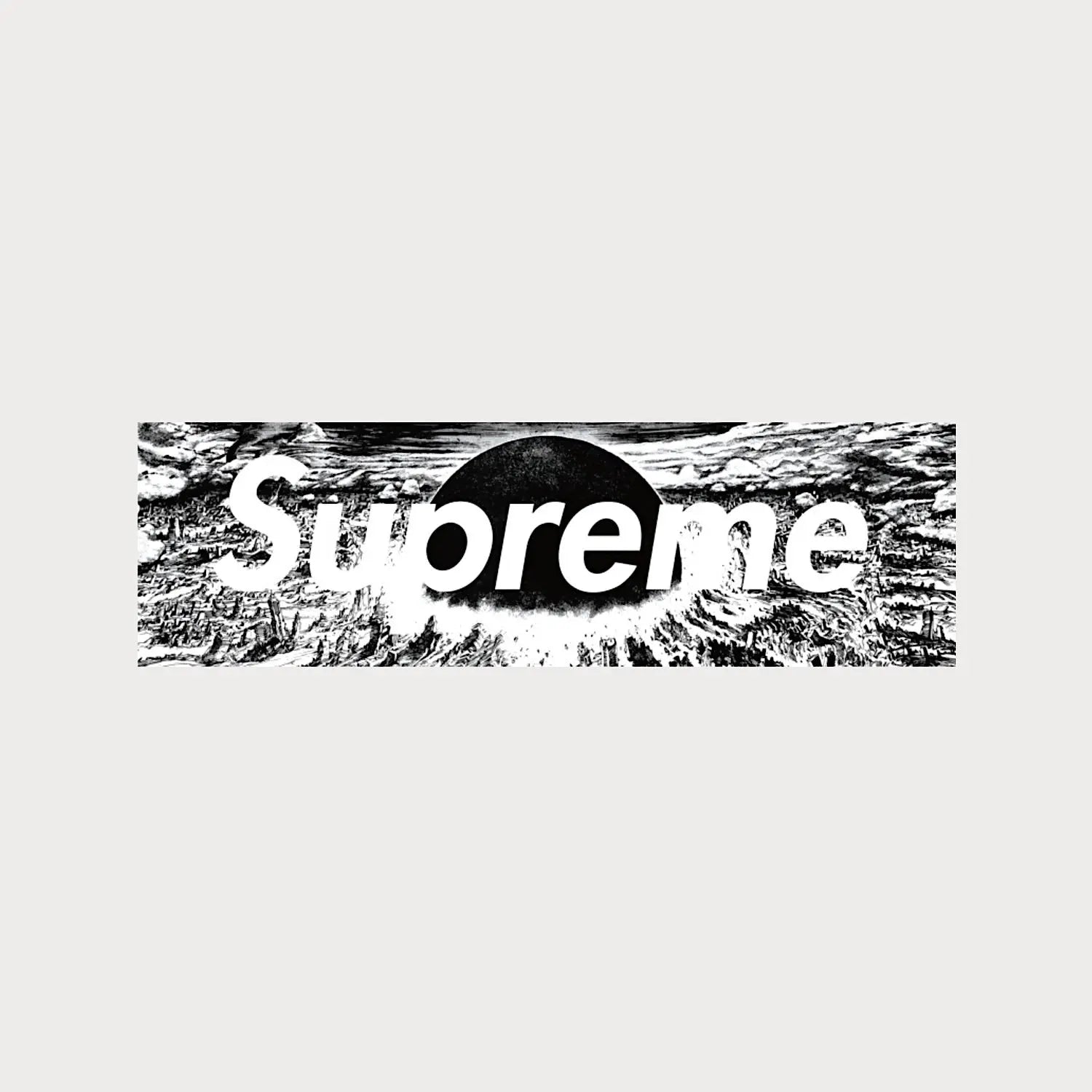 Autocollant Sticker Supreme Akira Neo Tokyo Box Logo Vinyle Waterproof Patchattaq