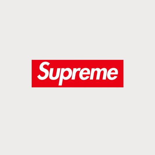 Autocollants Stickers Supreme Box Logo Vinyle Waterproof