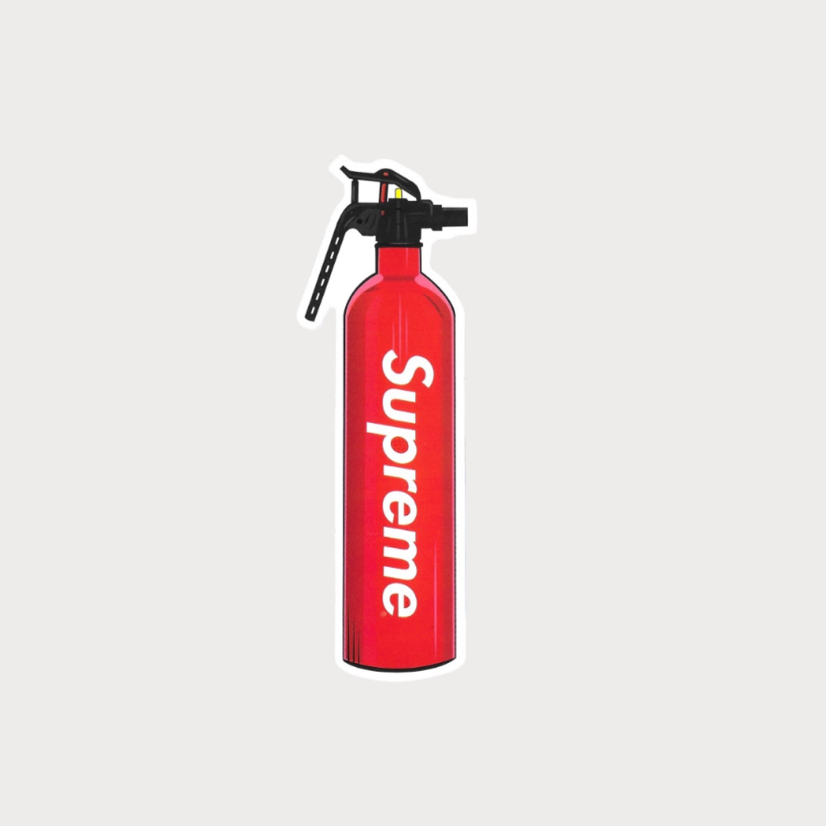 Autocollant Sticker Supreme Extincteur (Extinguisher) Vinyl Waterproof