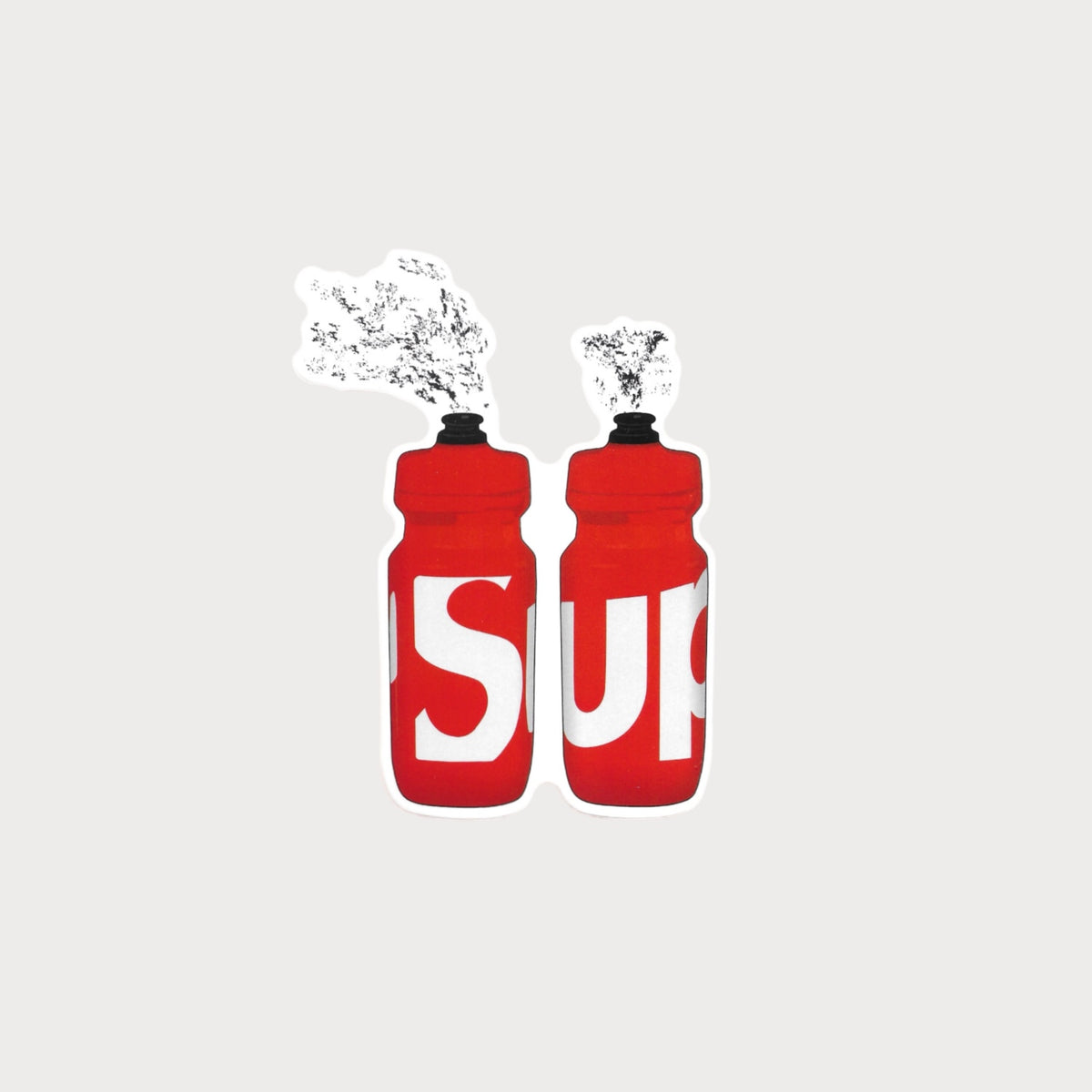 Autocollant Sticker Supreme Gourdes (Water Bottle) Vinyle Waterproof