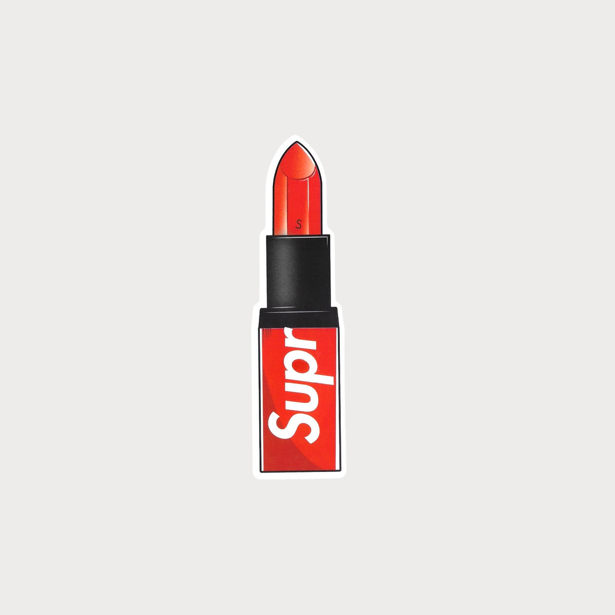 Autocollant Sticker Supreme Rouge à lèvres (Lipstick) Vinyl Waterproof