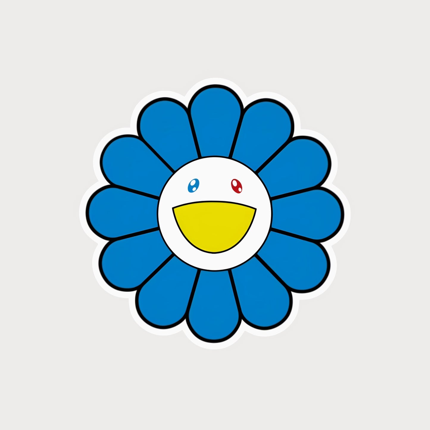 Autocollants Stickers Takashi Murakami Flower of Joy Vinyle Waterproof