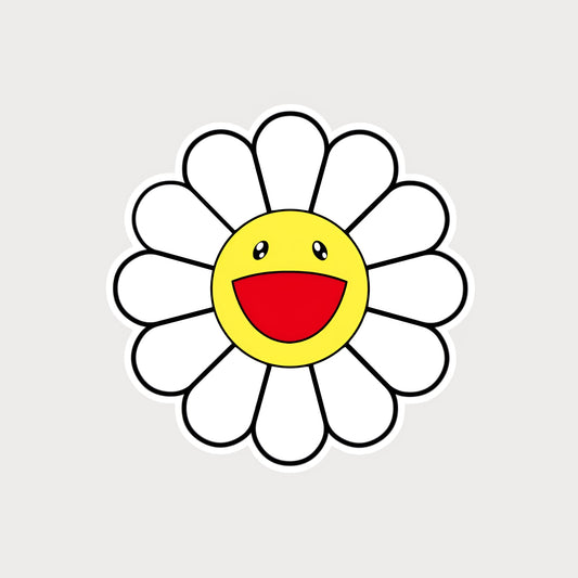 Autocollants Stickers Takashi Murakami Flower of Joy Vinyle Waterproof