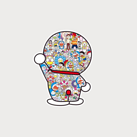 Autocollant Sticker Takashi Murakami Mr. Fujiko Vinyle Waterproof