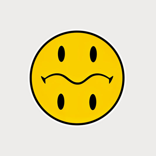 Autocollant Sticker Takashi Murakami Tonari Smiley Vinyle Waterproof