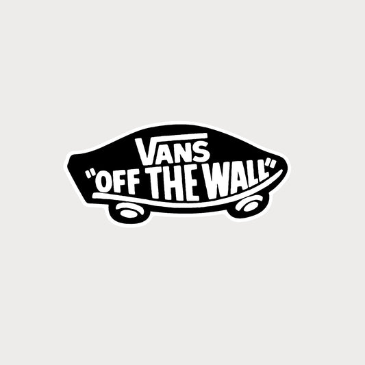 Autocollant Sticker Vans Off The Wall Vinyle Waterproof