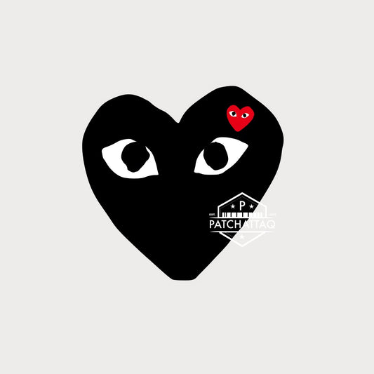 Autocollants Stickers Comme des Garçons Mini Heart Vinyle Waterproof