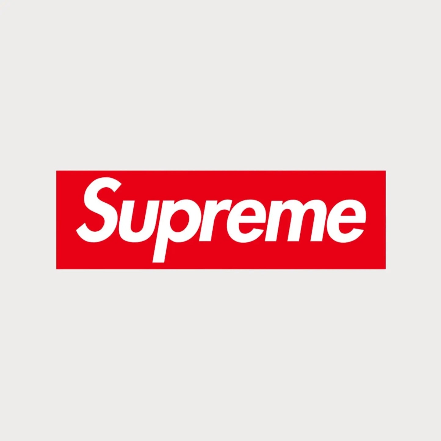 Autocollants Stickers Supreme Box Logo Vinyle Waterproof Patchattaq