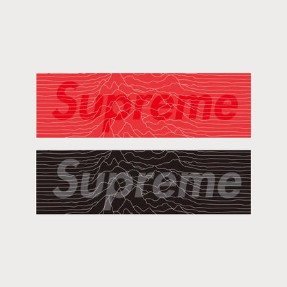 Autocollants Stickers Supreme Joy Division Box Logo Vinyle Waterproof Patchattaq