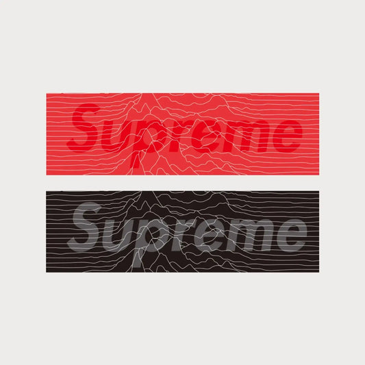 Autocollants Stickers Supreme Joy Division Box Logo Vinyle Waterproof Patchattaq