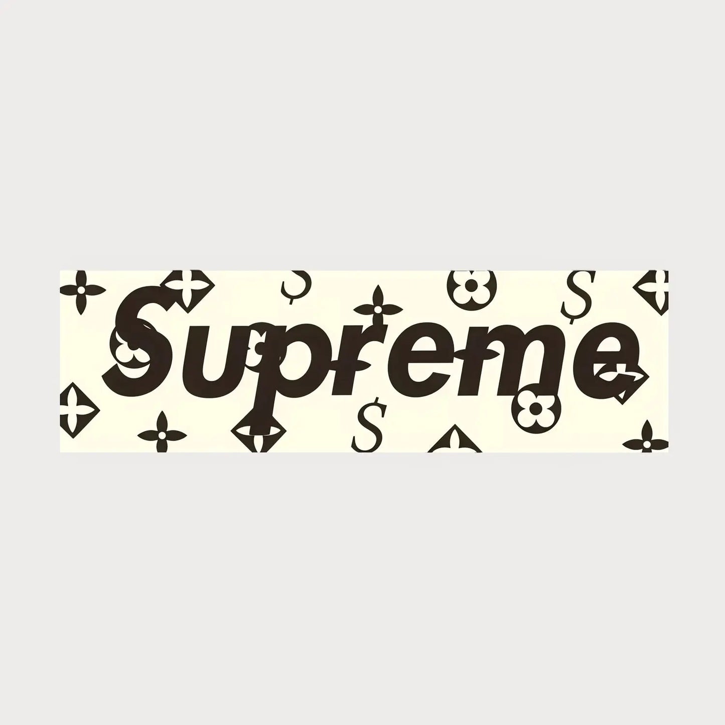 Stickers Autocollants Supreme Monogram Box Logo Vinyle Waterproof Patchattaq