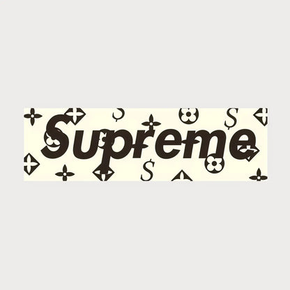 Stickers Autocollants Supreme Monogram Box Logo Vinyle Waterproof Patchattaq