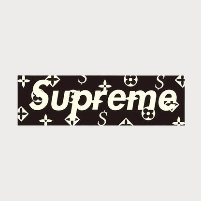 Stickers Autocollants Supreme Monogram Box Logo Vinyle Waterproof Patchattaq
