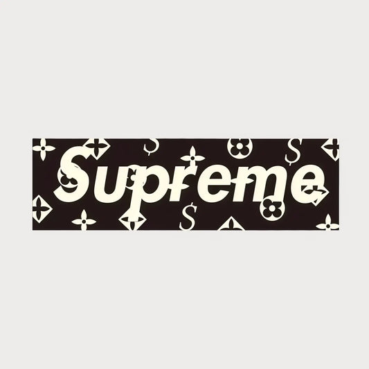 Stickers Autocollants Supreme Monogram Box Logo Vinyle Waterproof Patchattaq