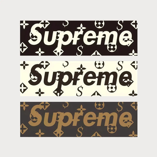 Stickers Autocollants Supreme Monogram Box Logo Vinyle Waterproof Patchattaq