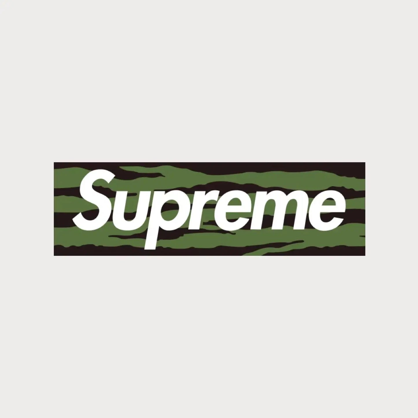 Autocollants Stickers Supreme Zebra Box Logo Vinyle Waterproof Patchattaq